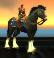 Black stallion mount