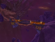 Gyro-Plank Bridge, connecting Netherstorm to the Blade's Edge Mountains.