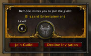 Guild invite in Cataclysm