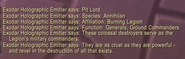 Pit Lord description.jpg (89 KB) Text under the "Pit Lord" hologram emitter in the Exodar.