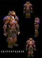 Dwarf female wearing Cryptstalker Armor
