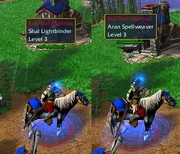 Hmm is it Kelen the Seeker, or could it be Shal Lightbinder, or maybe even Aran Spellweaver?