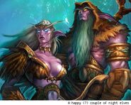 Malfurion and Tyrande