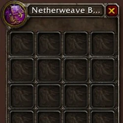 Wow Hexweave Cloth Vendor
