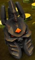 Orange Lich King Helmet Mega Bloks