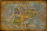 BlizzCon 2015 map. Thal'Dranath appeared on a map diagram during the expansion unveiling,[5] but is not in this map.