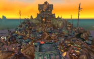 The town