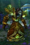 Male worgen druid (Early model)