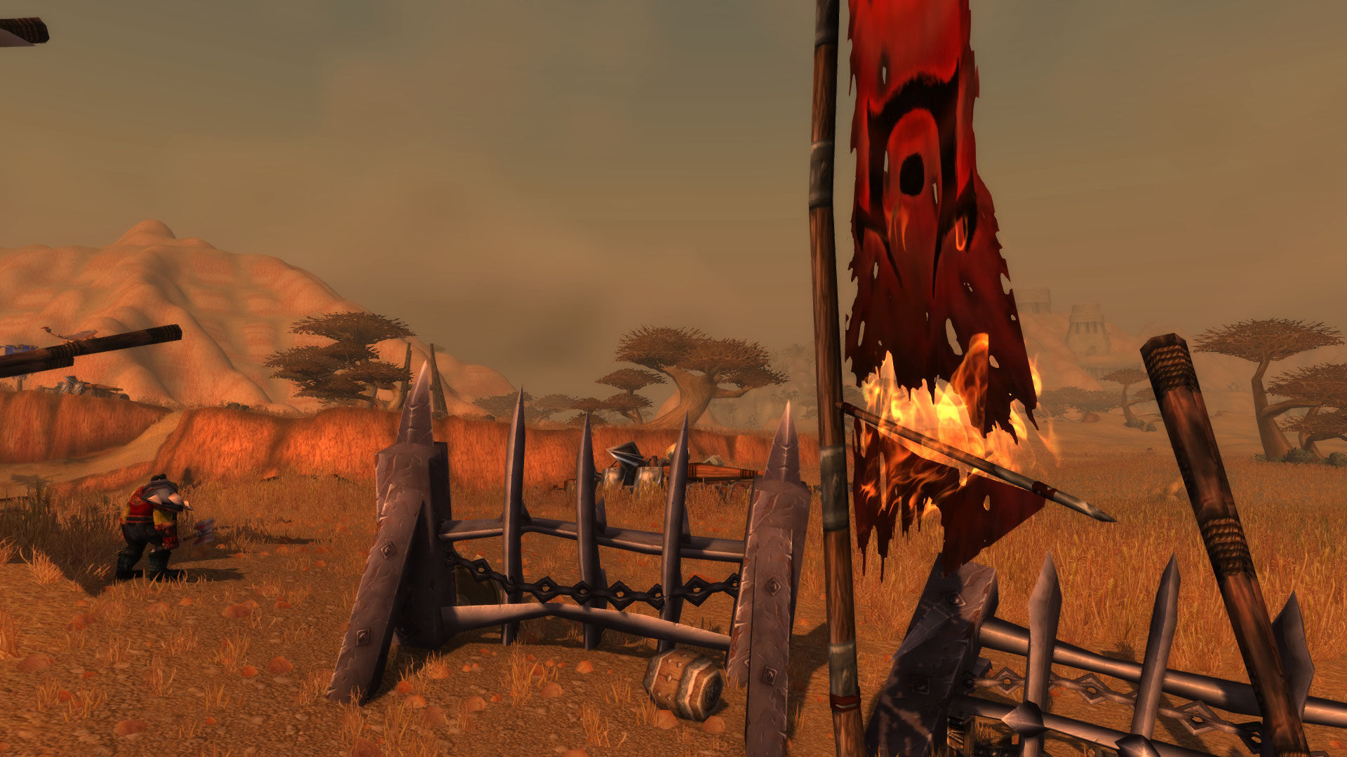 Burning Horde banner in the Barrens.jpg