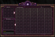 The final Void Storage UI design