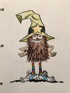 Early drawing of Wander, possibly dating back to 2003, according to Craig McCracken.