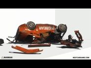 Behind the scenes of "Next Car Game"- Car damage fun!
