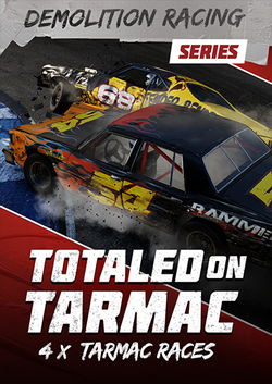 Totaled on tarmac