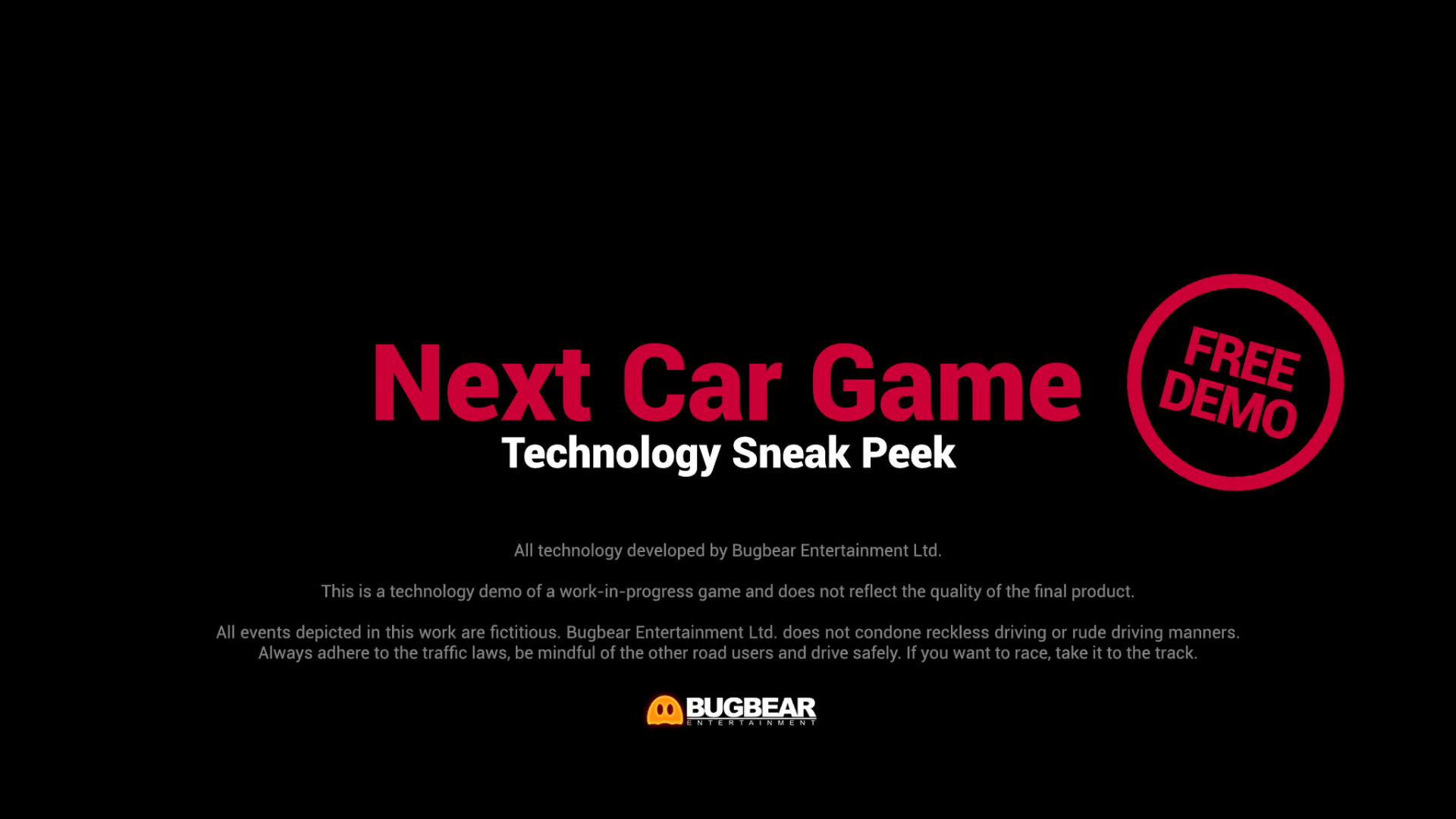 next car game tech demo 2.0 free