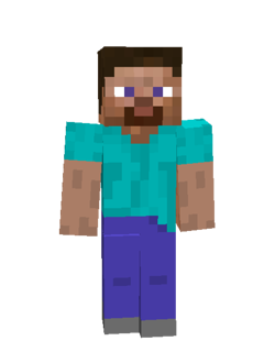 Original Steve, Minecraft Skin