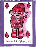 Jubileena Bing-Bing in pajamas by Kasevee123456789 http://kasevee123456789.deviantart.com/art/Jubileena-Cards-413292942