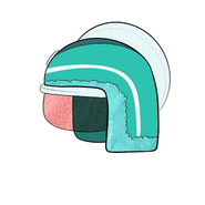 Sticky Wipplesnit's helmet