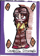 Crumbelina DiCaramello in pajamas or nightgown by Kasevee123456789 http://kasevee123456789.deviantart.com/art/Crembilina-Cards-413292464