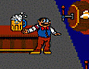 Tapper's and Tapper himself, as they appear in the original game.