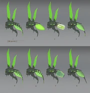 More concepts of the lamp Cy-bug by Joel Mandish.