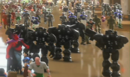 The Troops are in Game Central Station