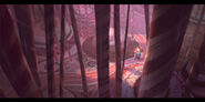 Concept of Ralph in the peppermint woods by Ryan Lang.