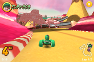 Minty Sakura in the Japanese PC adaption of Sugar Rush Speedway.