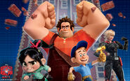 Vanellope and the gang in Fix-It Felix, Jr.