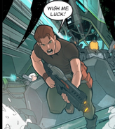 Brad in the Hero's Duty prequel comic