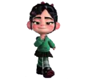 Vanellope Rare Walking Render.