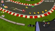 Screenshot from the Turbo Time mini-game.