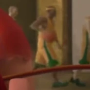 Basketball players from Double Dribble.