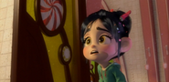 Vanellope in the Wii game's opening cut scene