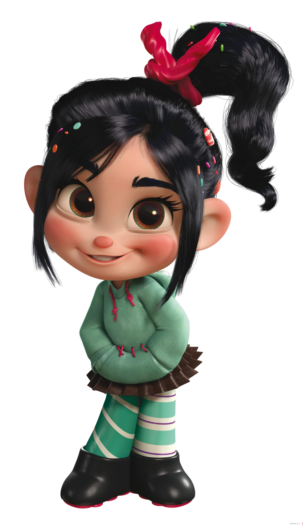 Vanellope Von Schweetz (Wreck-It Ralph) by GamerGirlX