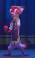 Nick Wilde appears as Vanellope is chased through Oh My Disney