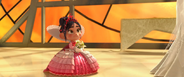 Vanellope at Felix and Calhoun's wedding.