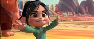 "President Vanellope von Schweetz."