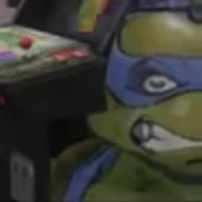 Leonardo from Teenage Mutant Ninja Turtles (On TMNT arcade cabinet).
