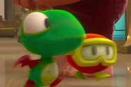 Pooka and Fygar from Dig Dug.