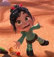 Vanellope pose