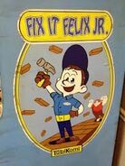 A real Fix-It Felix, Jr. cabinet.