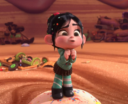 Vanellope convinces Ralph to make a deal.