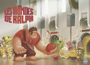 Ralph with other arcade characters on the French app cover.