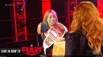 Asuka Raw Womens Champion