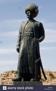 Turkey-trabzon-sultan-suleyman-statue-BEMB2H