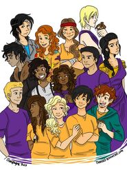 Just the percy jackson gang by ch