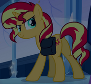 Sunset Shimmer as a pony