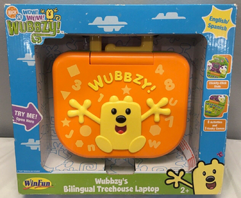 Wubbzy's Bilingual Treehouse Laptop - Package, Front 2