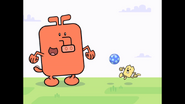 436 Wubbzy Kicks Ball in Air