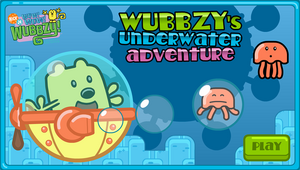 Wubbzy's Underwater Adventure Title Screen